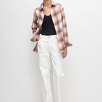 Matteau Flannel Shirt Coral