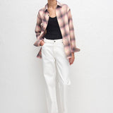 Matteau Flannel Shirt Coral
