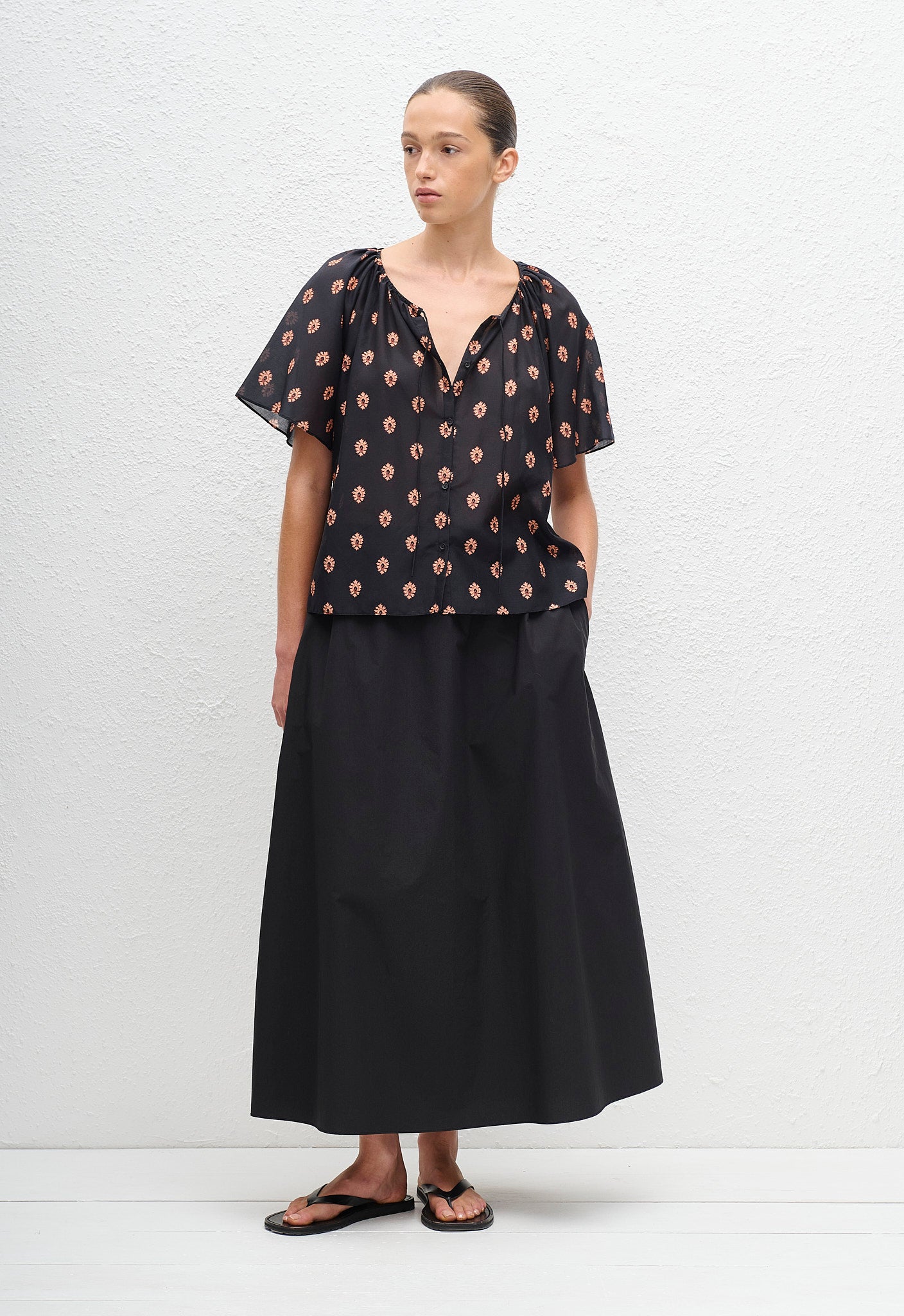 Matteau Gathered Blouse Vida