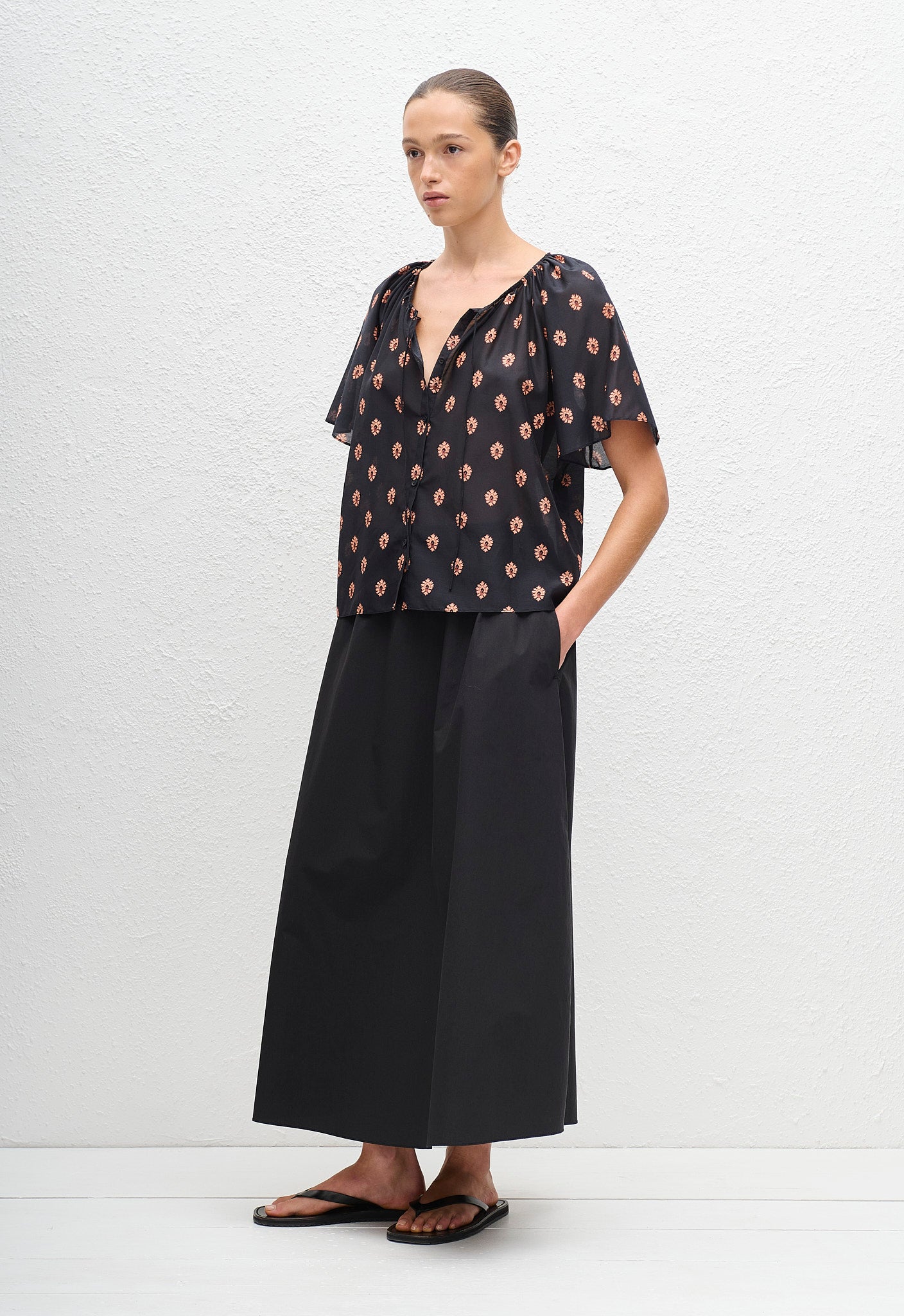 Matteau Gathered Blouse Vida view 2