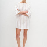 Matteau Magyar Broderie Tee Dress White view 3