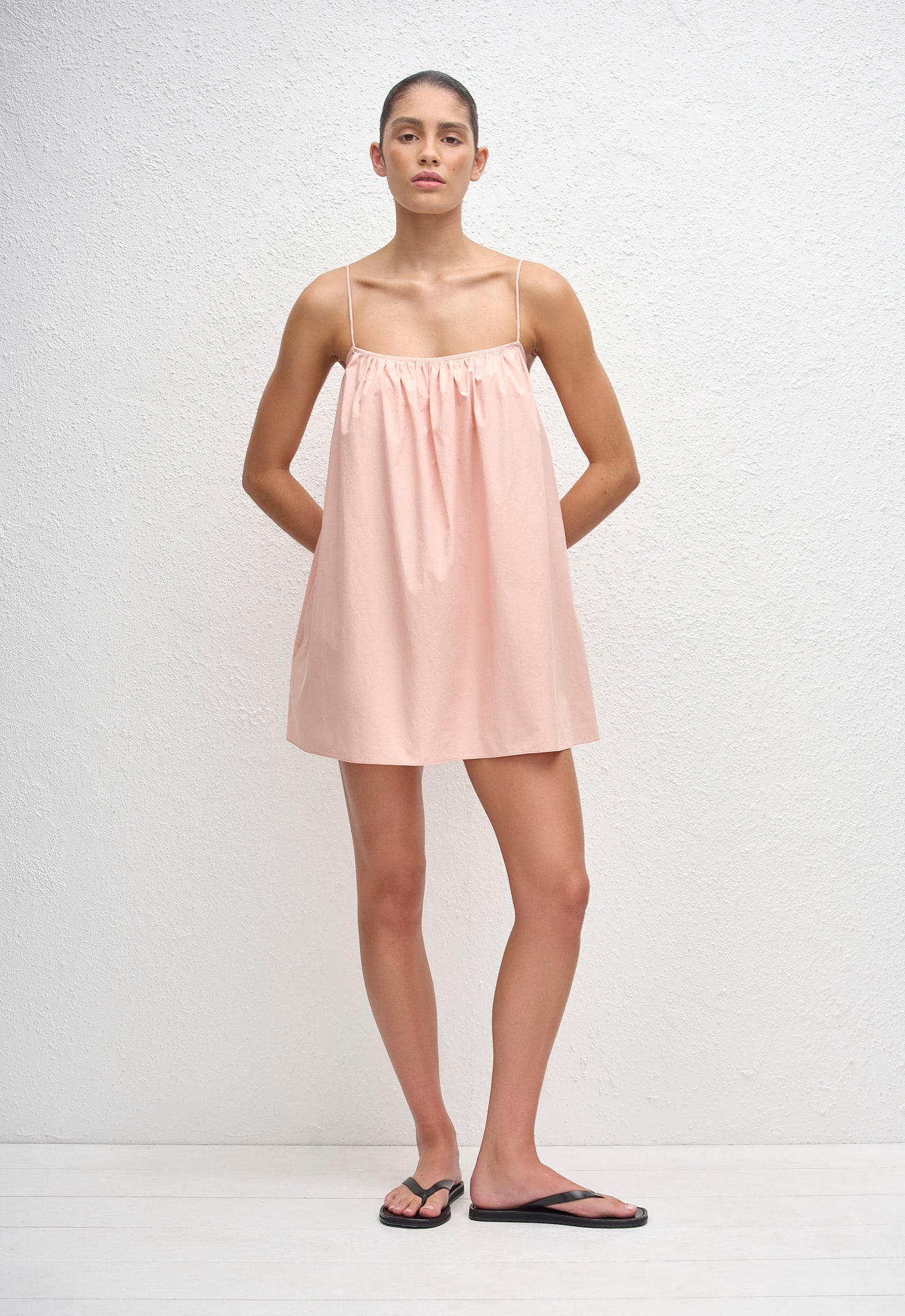 Matteau Voluminous Cami Mini Dress Blush