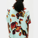 Short Sleeve Boyfriend Shirt - Tulipa Dew