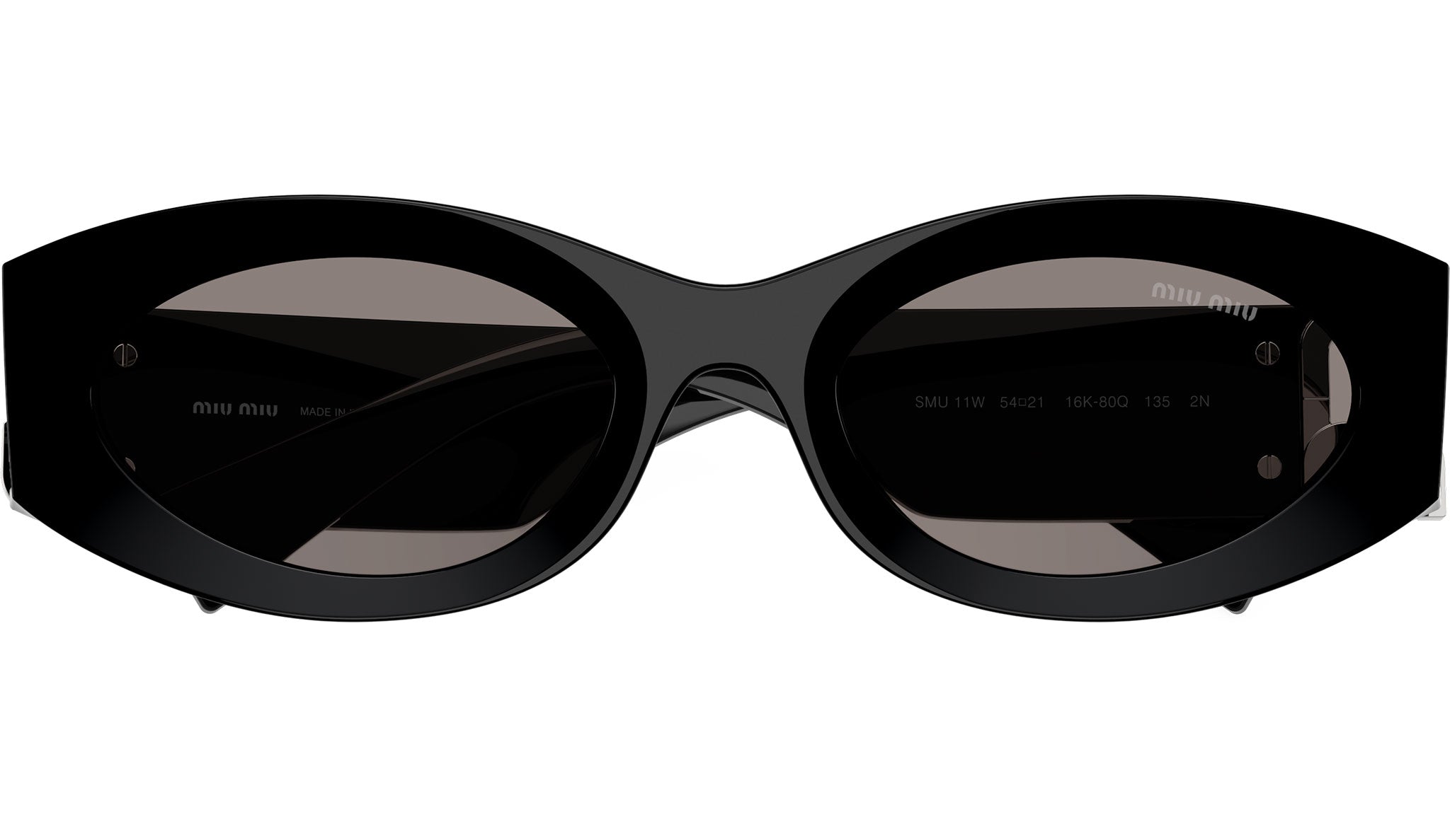 MIU MIU 0MU 11WS Sunglasses Black