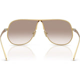 Miu Miu 0MU A56S Sunglasses - Clear Gradient Brown