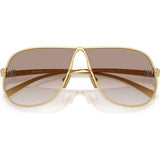 Miu Miu 0MU A56S Sunglasses - Clear Gradient Brown