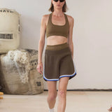 Ruka Shorts - Bark
