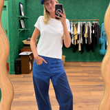 Vegetable Dye Tapered Jean - Sora