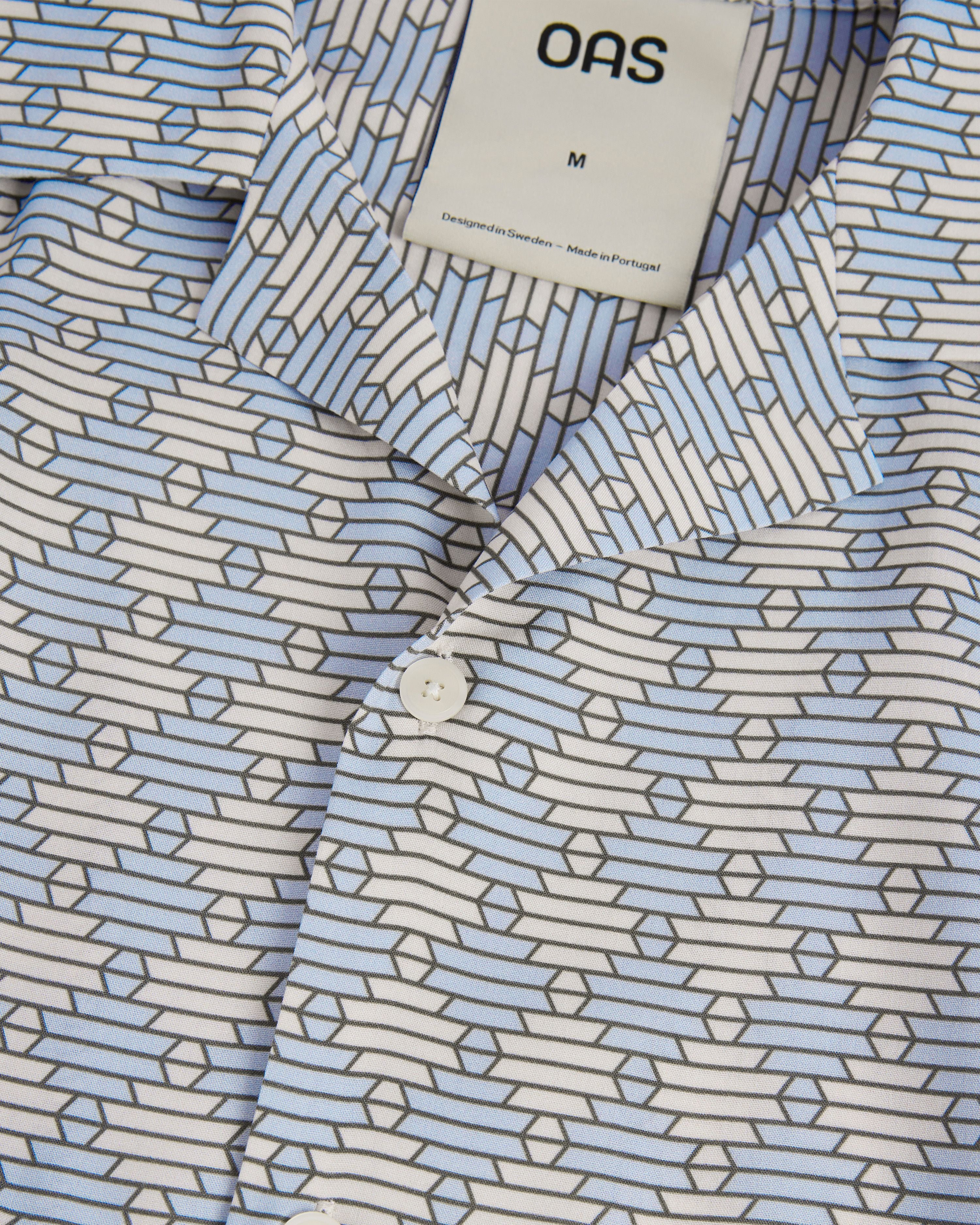 OAS Company Forti Brillo L/S Shirt Light Blue