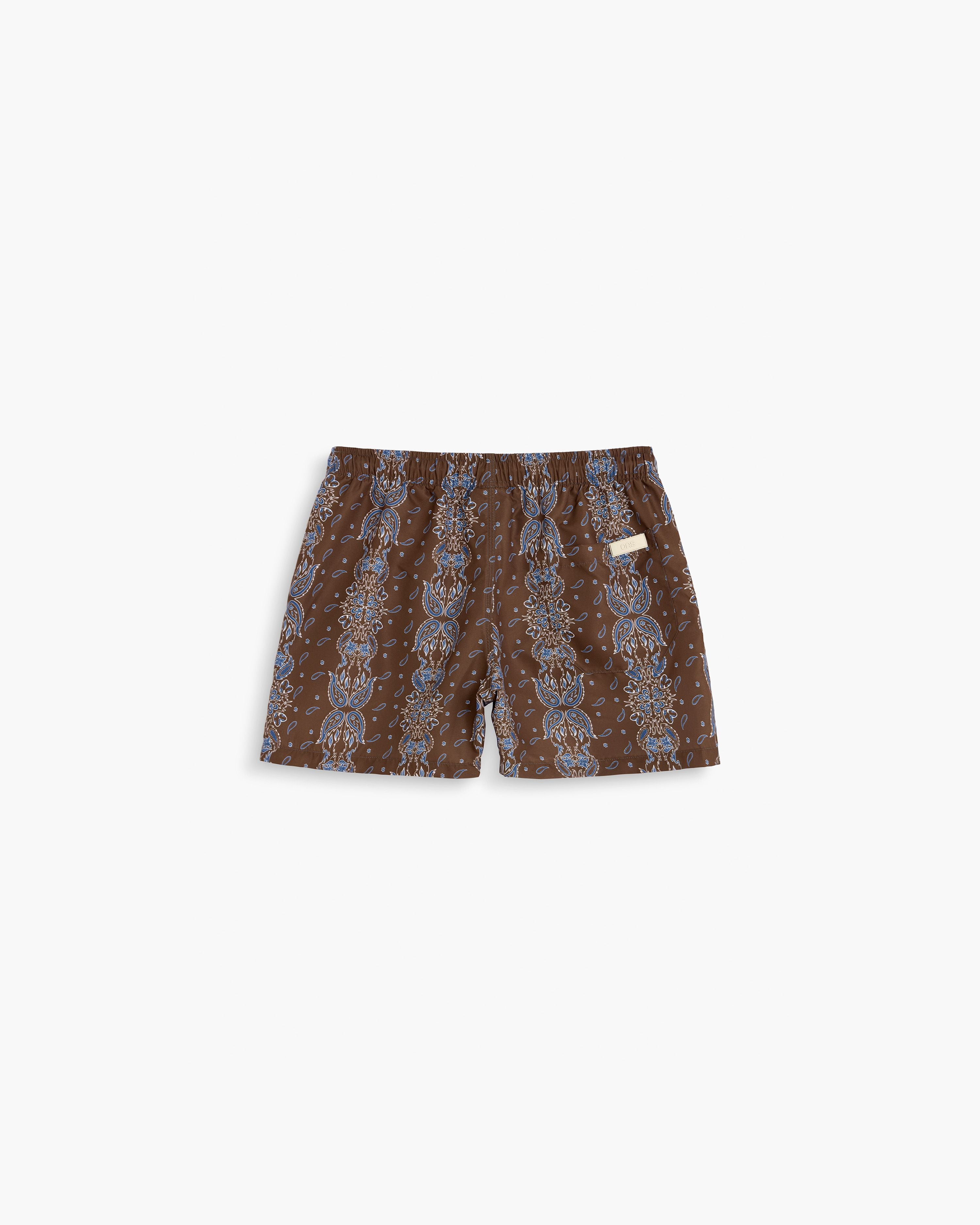 OAS COMPANY Itaca Swim Shorts Brown 3