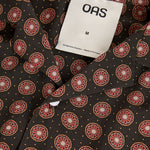 OAS Company Lumo Viscose Long Sleeve Shirt Coffee back