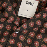 OAS Company Lumo Viscose Long Sleeve Shirt Coffee back