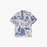 OAS Company Mystea Rocco Shirt Blue back