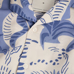 OAS Company Mystea Rocco Shirt Blue detail