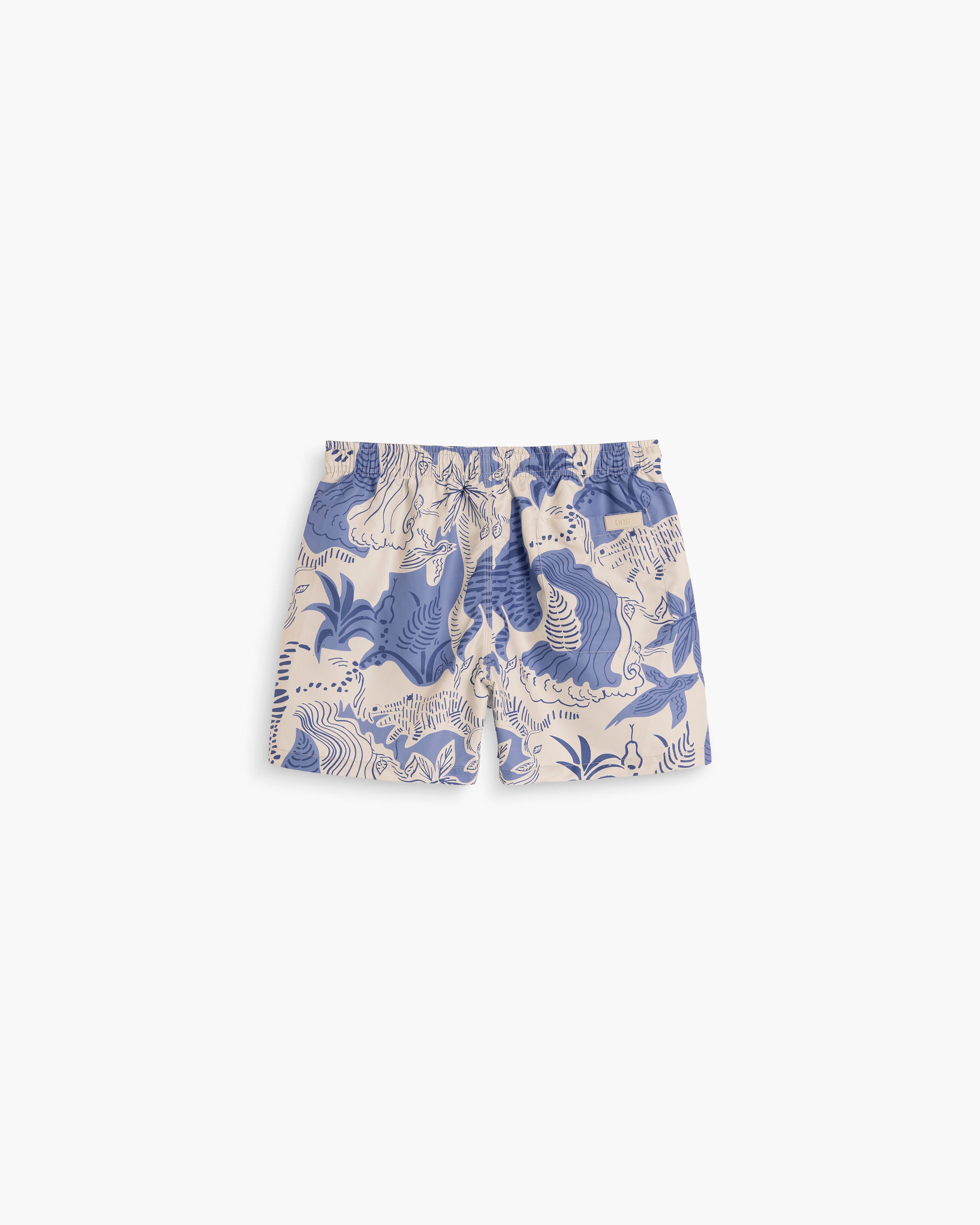 OAS COMPANY Mystea Swim Shorts Blue 3