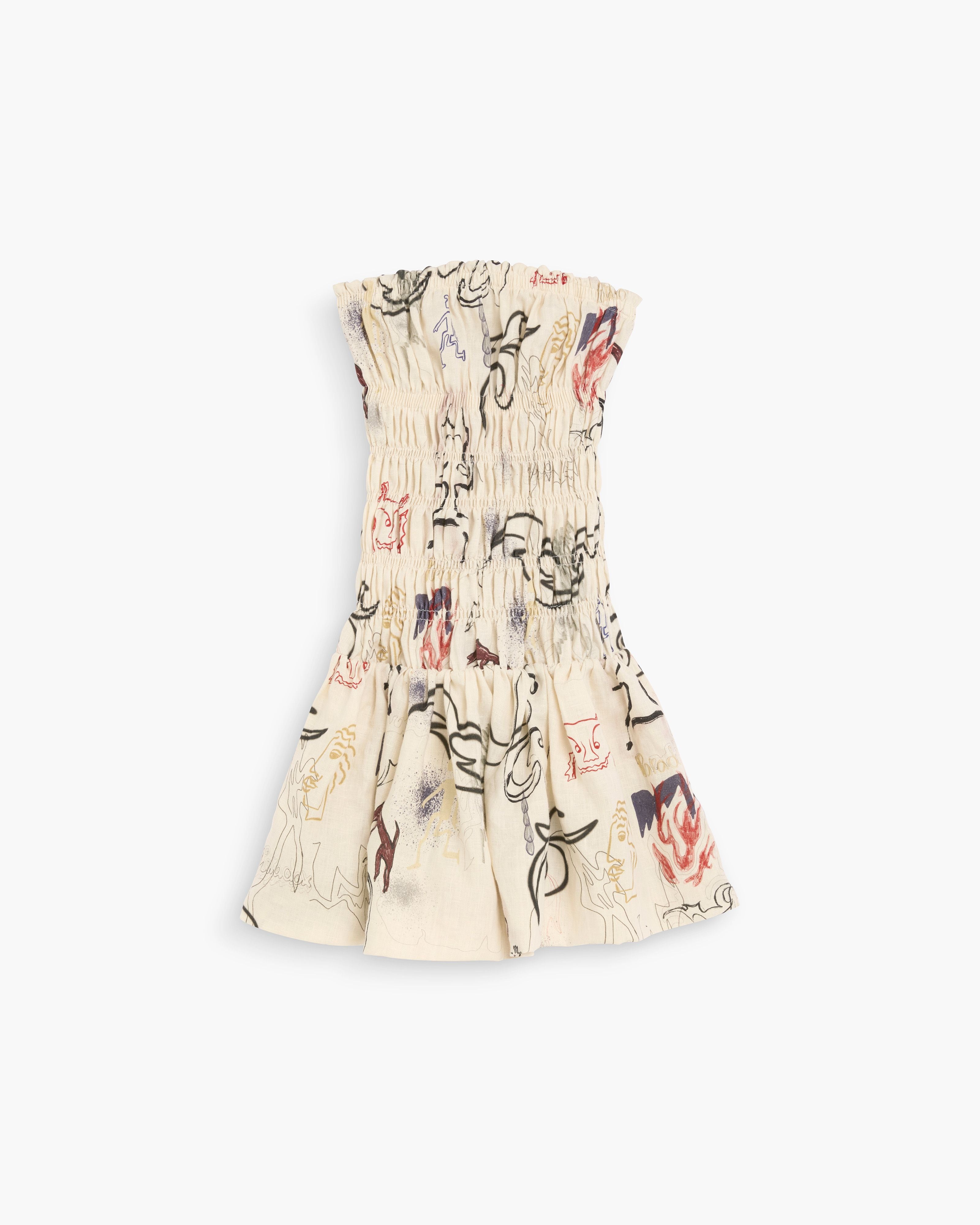 OAS Paradox Flor Dress Light Multi