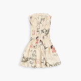 OAS Paradox Flor Dress Light Multi on model