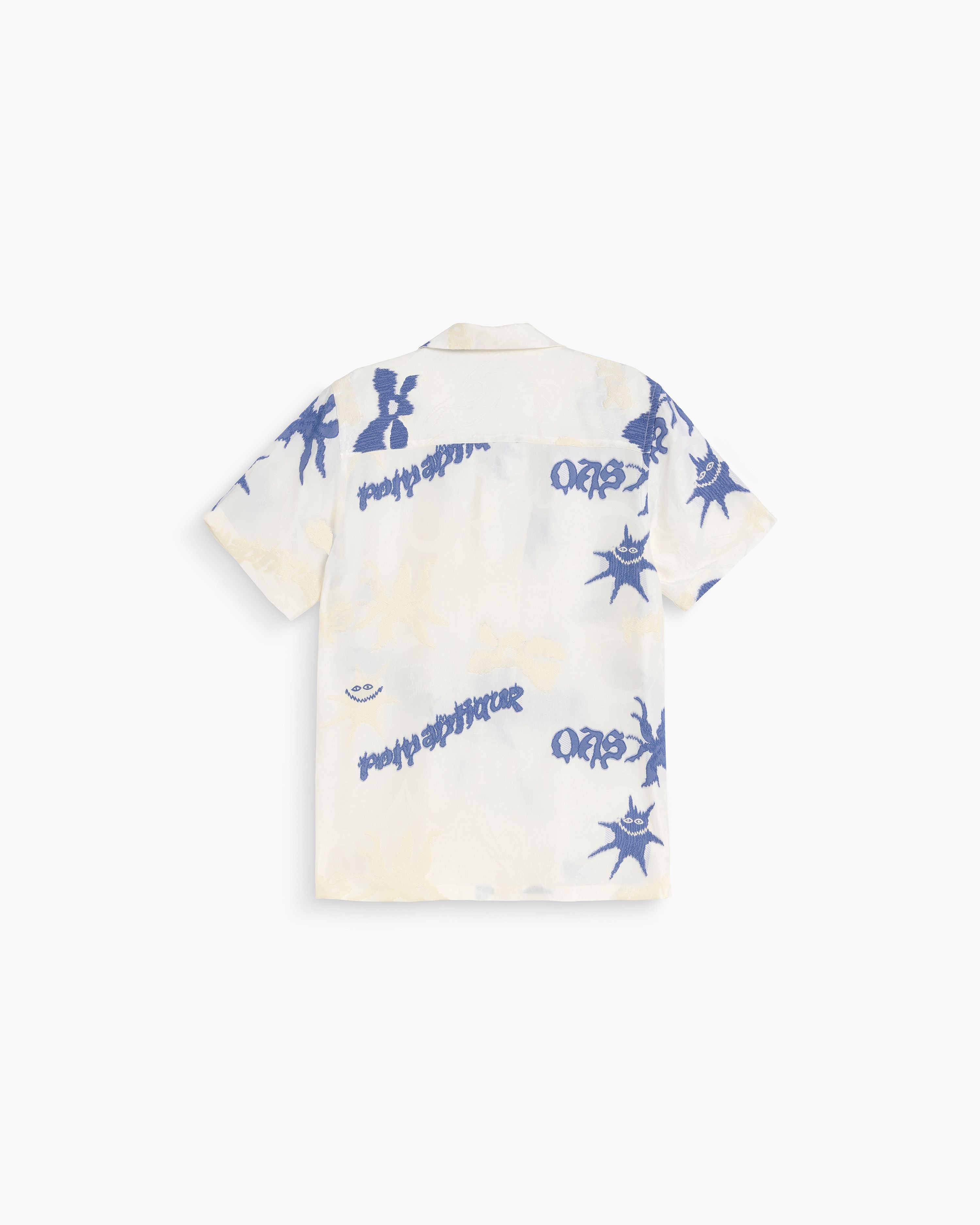 OAS Company Romantique Rocco Shirt Blue detail