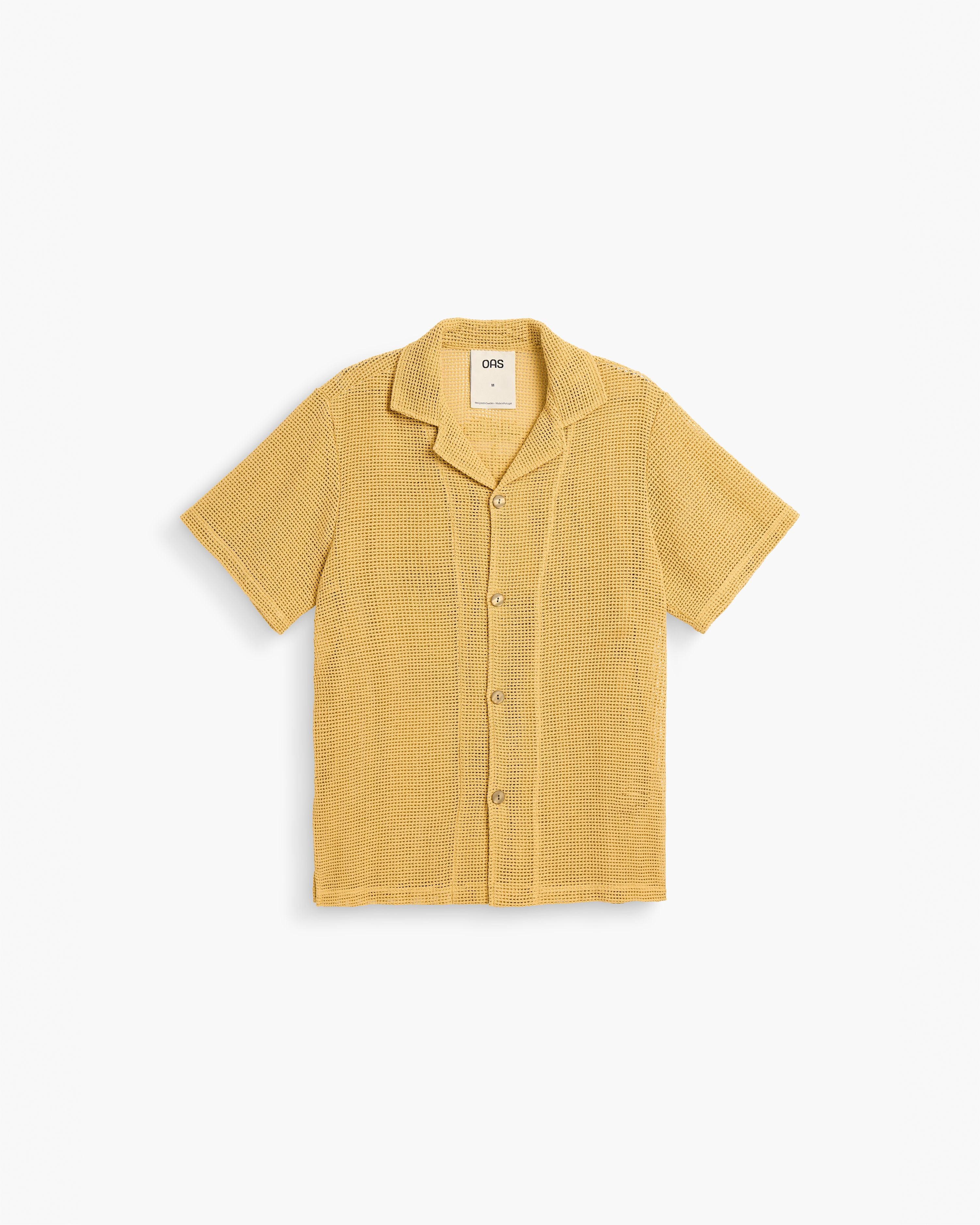 OAS Company Terra Cuba Shirt Mustard