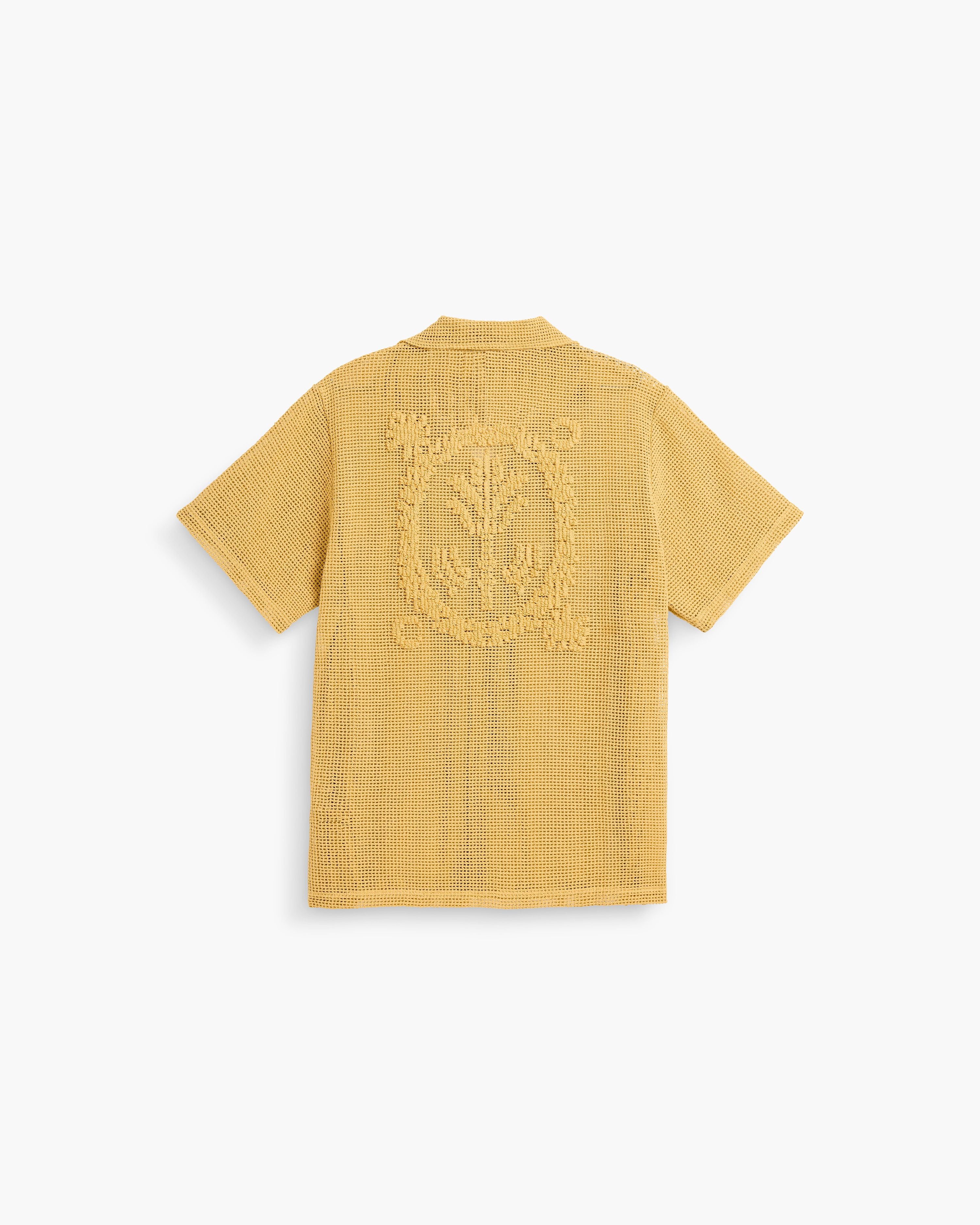 OAS Company Terra Cuba Shirt Mustard back
