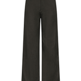 Margot Pant - Grey Pinstripe