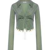 Lumiere Charm Shirt - Aqua