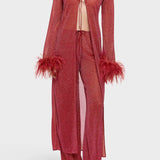 Lumiere Long Pants - Coral