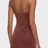 Lumiere Shell Dress - Brown