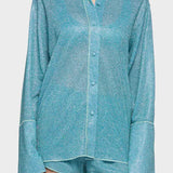 Lumiere Sleeves Shirt - Sea Turquoise