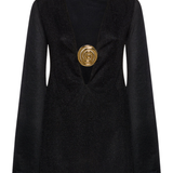 Lumiere Spiral Kaftan - Black