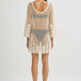 Saskia Dress - Ivory