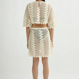 Saskia Skirt - Ivory