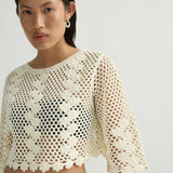 Saskia Top - Ivory