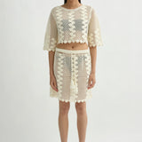 Saskia Top - Ivory