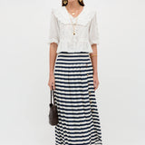 Ellery Cotton Blouse - White