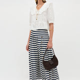 Ellery Cotton Blouse - White