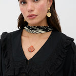Rixo Maribelle Top Black on model