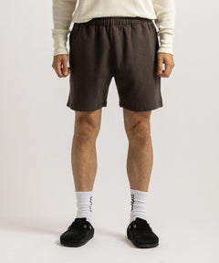Saturdays NYC Austin Slash Sweat Short Fade Black