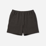 Saturdays NYC Austin Slash Sweat Short Fade Black worn by model