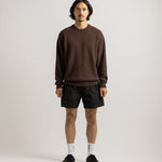 Saturdays NYC Greg Loop Yarn Sweater Dark Brown