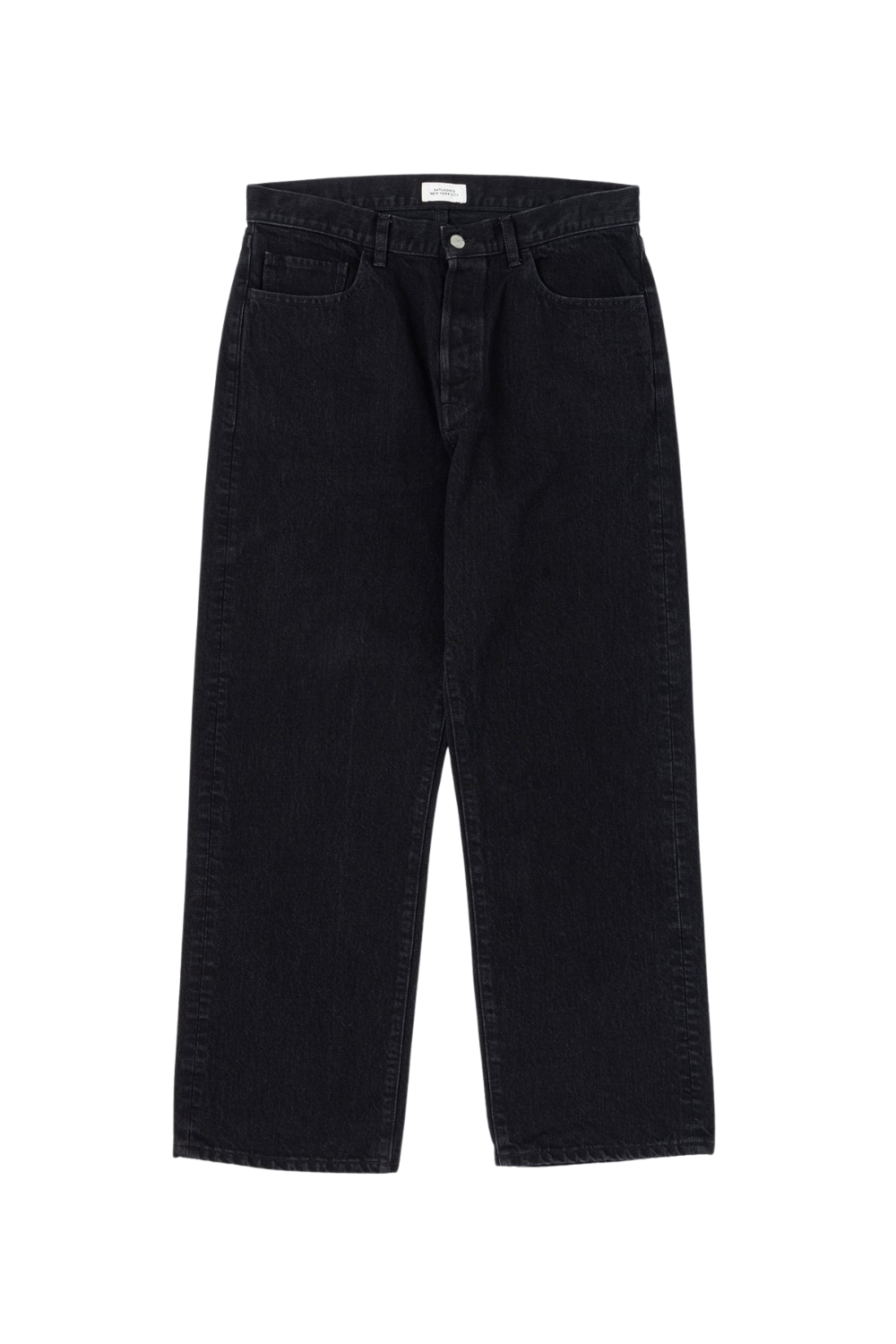 Saturdays NYC Tobias Straight Denim Pant Black