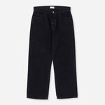 Saturdays NYC Tobias Straight Denim Pant Black worn by model