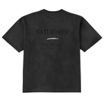 Saturdays NYC Vintage Sport Relaxed Short Sleeve Tee Charcoal