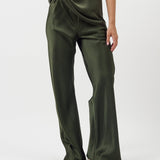 Silk Laundry Bias Cut Pants Cedar