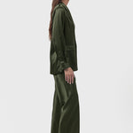 Silk Laundry Relaxed Blazer Cedar