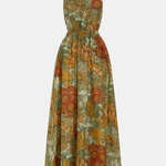 SIR. Eliana Cross Back Maxi Dress Aliera Floral Mint