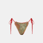 SIR. Eliana Ruffled String Brief Aliera Floral Mint