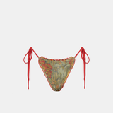 SIR. Eliana Ruffled String Brief Aliera Floral Mint