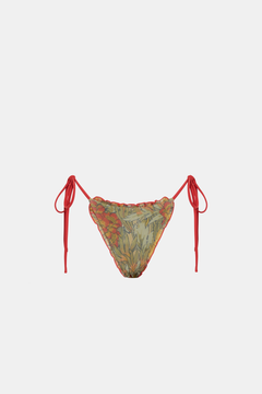 SIR. Eliana Ruffled String Brief Aliera Floral Mint