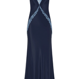 Elsie Lace Gown - Navy